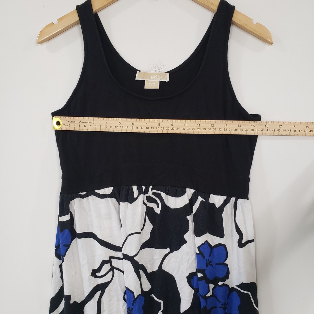 Michael Kors Maxi Dress Womens Medium Floral Empire Waist Sleeveless Summer Boho - Picture 5 of 9